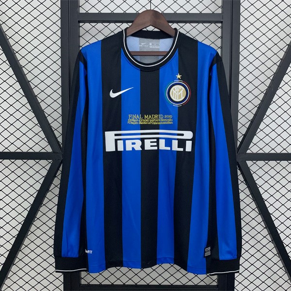 Tailandia Camiseta Inter Milan 1ª Retro ML 2009-2010